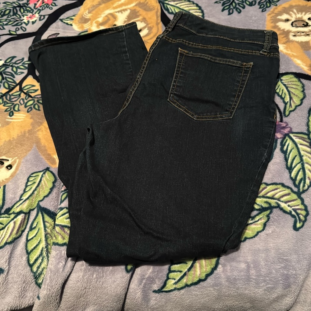 St. John Bay boot cut jeans 16 W
